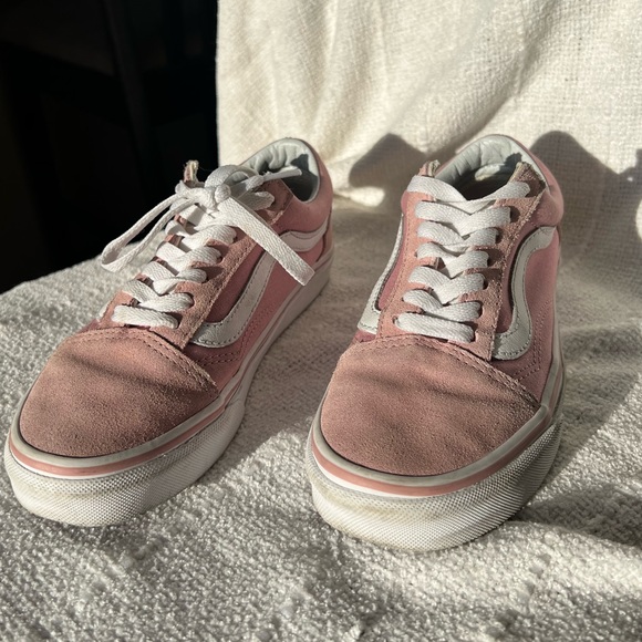 Vans Women's Pink Old Skool Shoes Size 5.5 Women’s - Picture 2 of 6